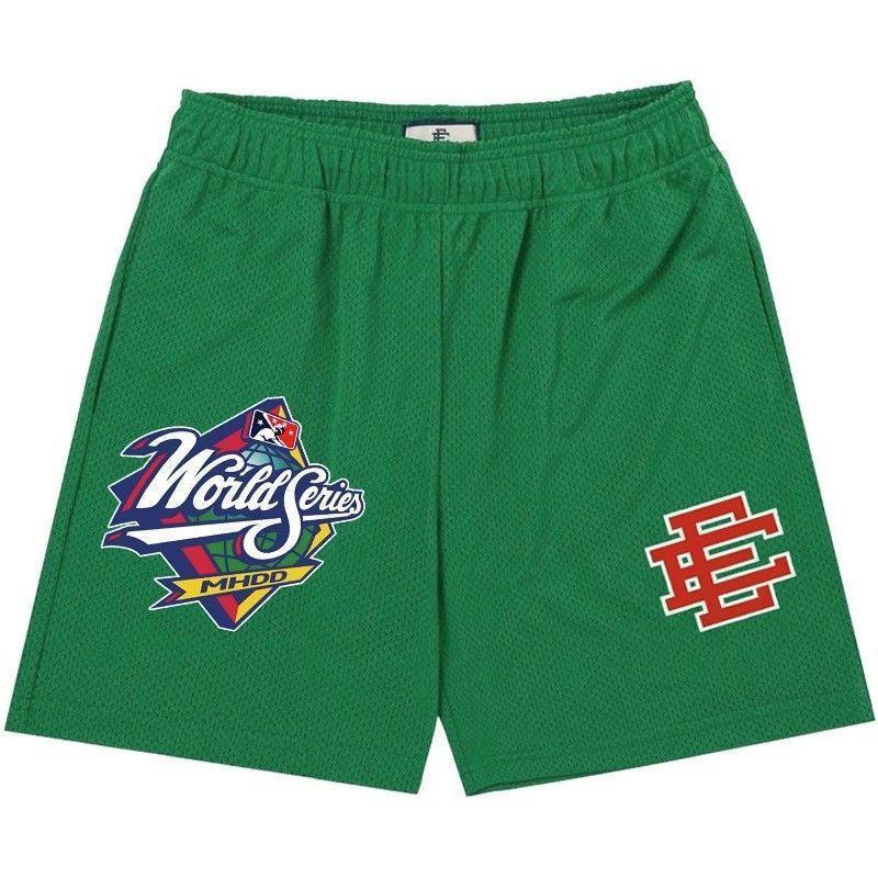 Eric Emanuel EE Herren Mesh Fitnessshorts Atmungsaktiv Jogging Training Lässige Sportbekleidung