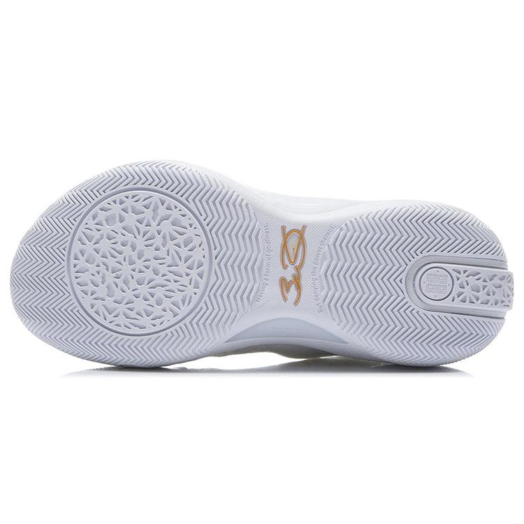 New LiNing Shadow 3 Anti Slip Wear Resistant Low Top Basketball Shoes White ABPS011-1