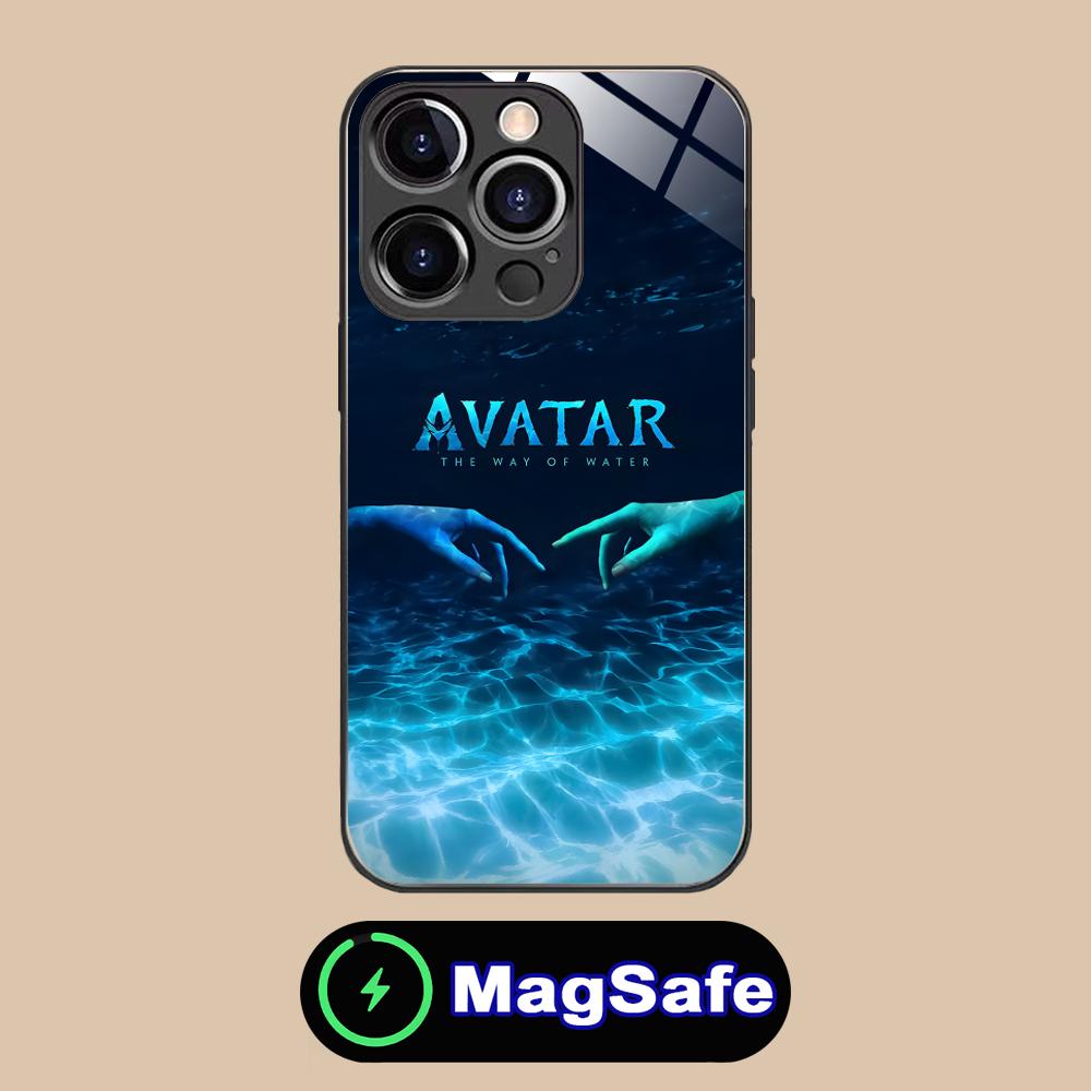 Movie A-Avatar Mobile Phone Case for iPhone 16 15 14 13 12 11 Pro Max Plus Mini MagSafe Glass Colour Printing Cellphones Pretty