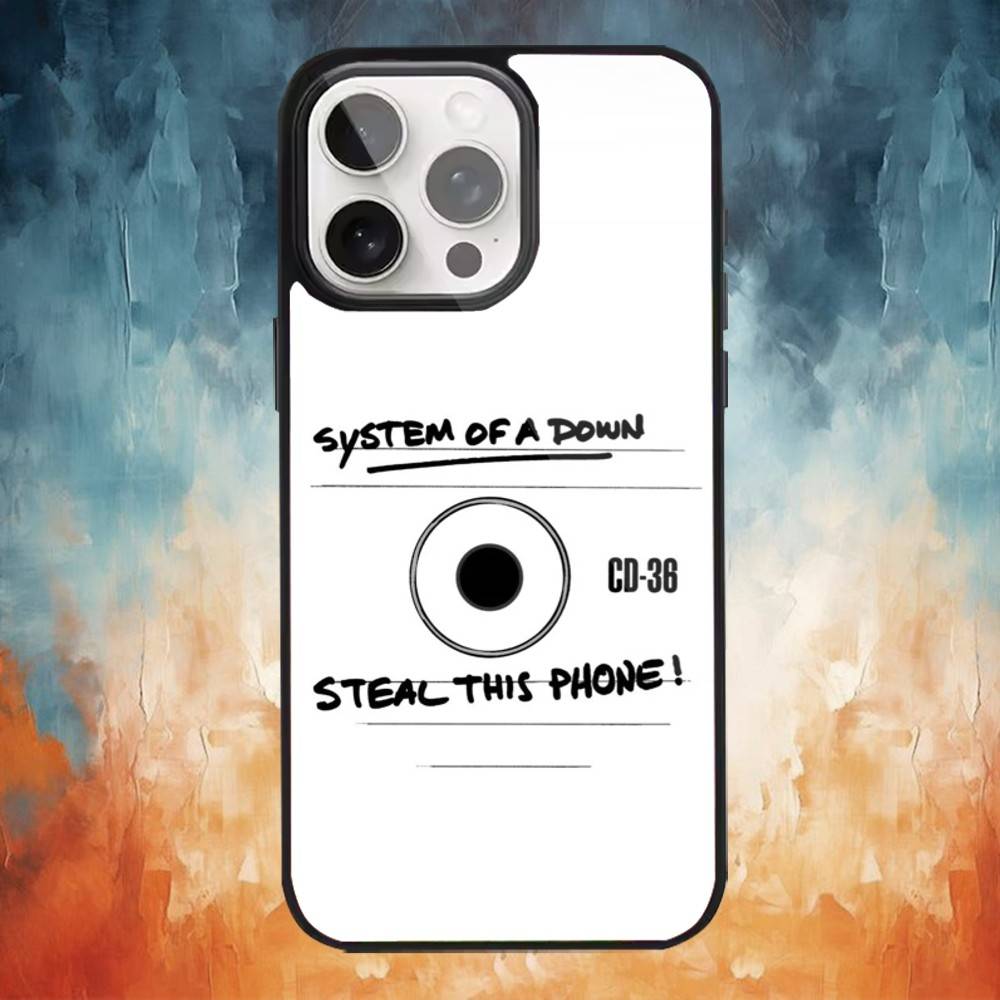 System of a Down Band Handyhülle Für iPhone 17,16,15,14,13,12,Plus,Pro,Max für Magsafe Magnetisches Kabelloses Laden