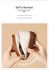 2023 Spring/Autumn Women's Casual Leather Slip-On Shoes with Metal Buckle - Soft Sole, Large Size, Comfort for Moms