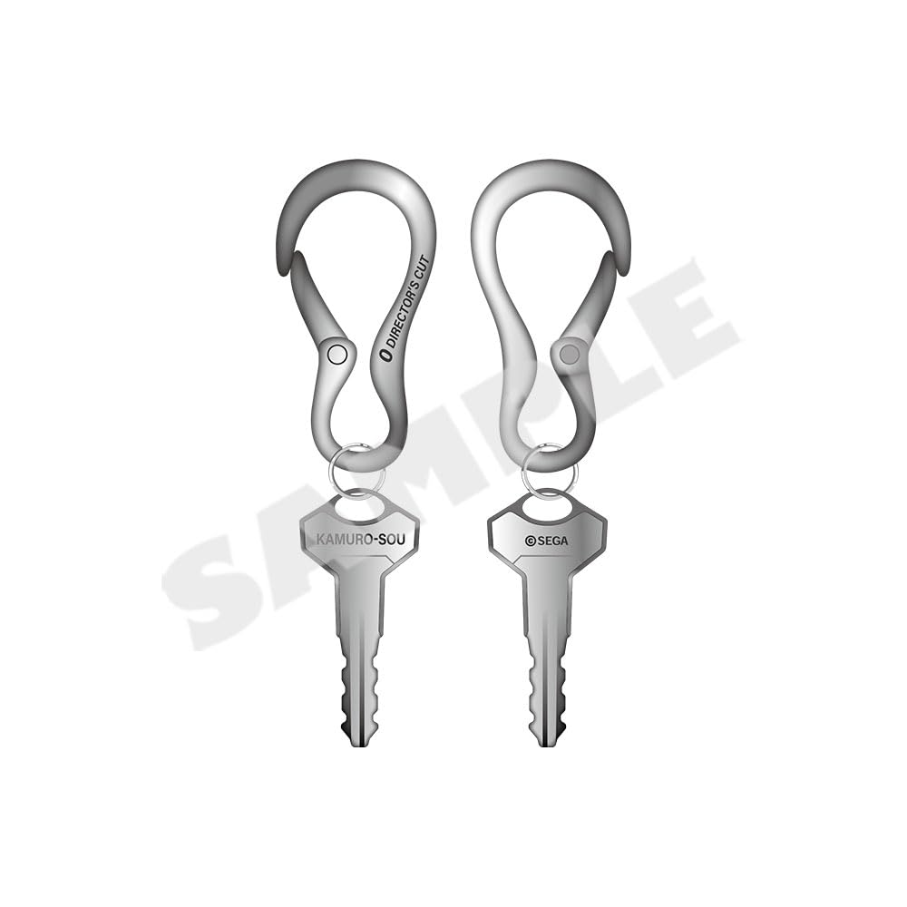 

Ключница-карабин «Место клятвы» Кадзума Кирю «Yakuza 0 Director s Cut» чёрный