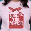 Burn the Patriarchy Comfort Colors and Kids Tshirt | Feminism Dragon Tee, Feminist Gift