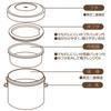 Skater Insulated Stainless Steel Lunch Box, 840ml, STLB2, Totoro-A