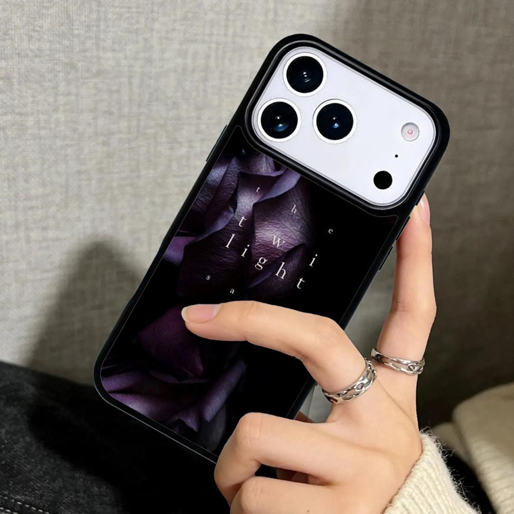 Capa Hülle für iPhone 17 Air 16 Pro Max 15 Plus 11 13 Mini 14 12 Rückseite Handyhülle Die Twilight Saga Biss weich