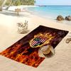 Stoke City Fußball Print Strandtuch, Großes Weiches Schnelltrocknendes Handtuch für Strand Camping Schwimmen