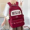 Junior High School Student Schoolbag Large Capacity New Japanese Backpack Men and Women the Same Style Fashion Simple Travel Leisure Backpack Women