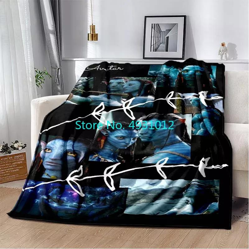 Coperta morbida in peluche Anime Avatar 70x100 cm Morbida Coperta in flanella di agnello Sherpa 3D Regalo per neonati e bambini Plaid Divano Camera da letto
