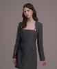 Mau Soleum Bolero Suit Jacket - Gray