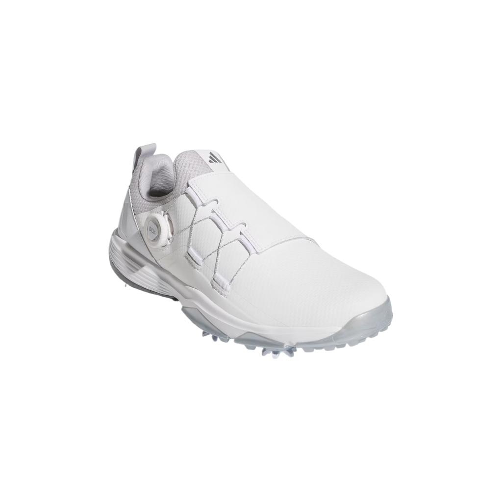 Adidas Powerfade Boa Fashion Comfortable Simple Versatile Shock Absorbing Non-Slip Low-Top Golf Shoes Men Sneakers White Gray IH2202