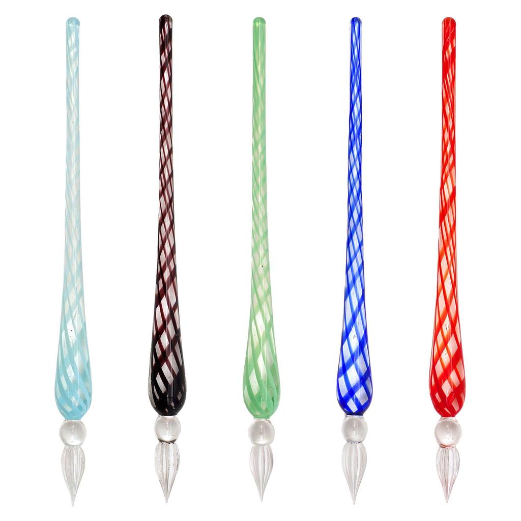 Teranishi Chemical Industry Guitar Glass Line Pale Pen, Mesh, Blue, GLALM-PB