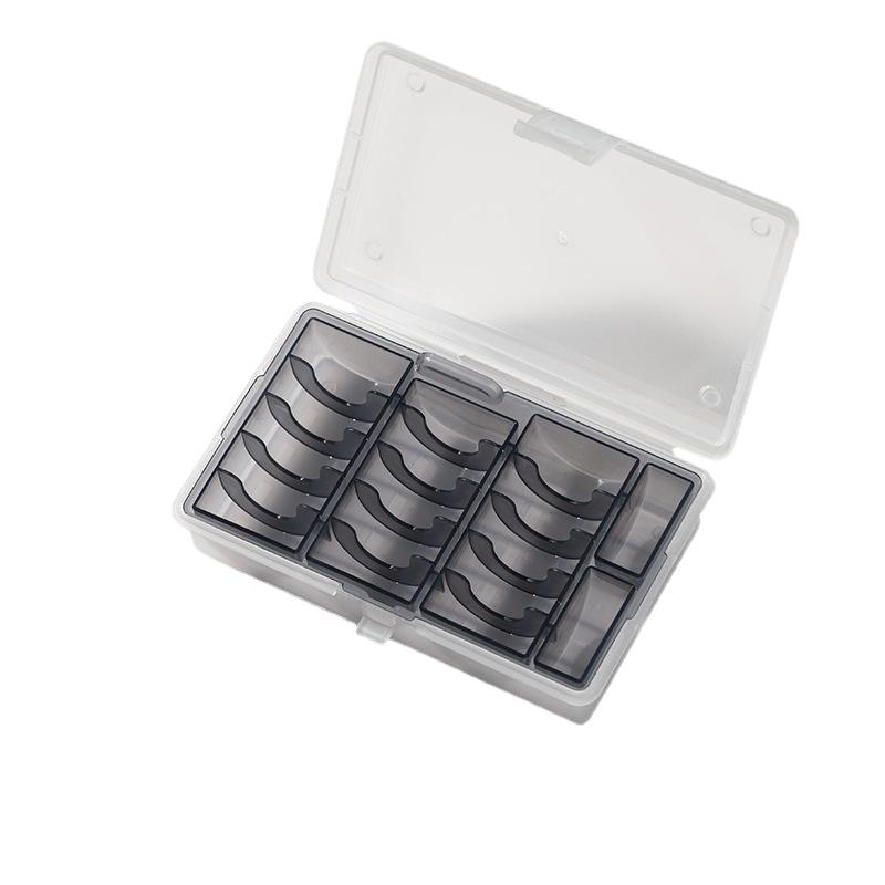 Multifunctional Coin Storage Box With Random Blue Or Gray Inner Case For Collectible Coin Organization Home Office Accessory