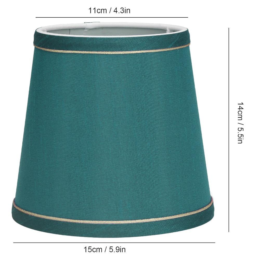 6PCS Fabric Lampshade Clip On Design Small Lamp Shades Simple Lamp Cover  Floor Lamp