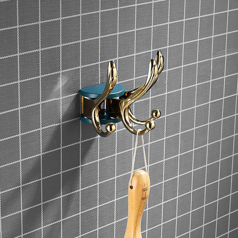 Kreativní otočný háček do koupelny Nástěnný WC Skříňka Ložnice Věšák na kabáty Předsíň Háček na klíče Dveřní háček Koupelnové doplňky
