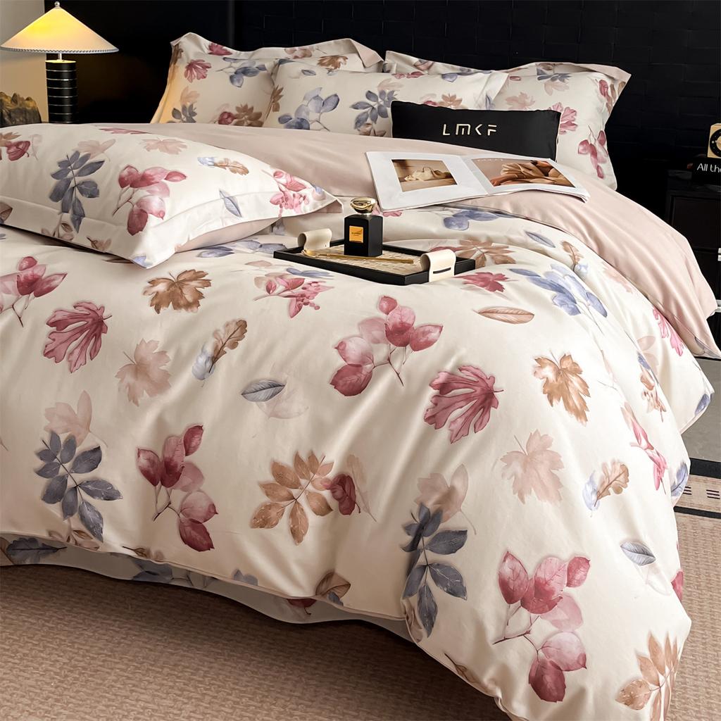 Svetanya Egyptian Cotton Bedding Sets Colorful Bed Linens Sheet Pillowcase Duvet Cover Queen King Full Double Size