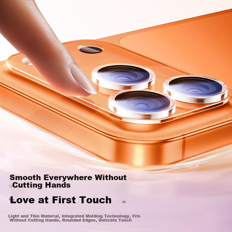 Full Coverage Lens Film for Apple 17 Pro Max, iPhone 17 Pro Max ReCamera Lens Protector, High Definition Full Coverage Anti-Scratch and Anti-WeMobile