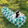 Outdoor Air Lazy Inflatable Sofa Bag Portable Camping Sofa Mattress Music Festival Concert Recliner