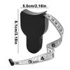 Body Measuring Tape Soft Ruler Metric Imperial High Accuracy Double-Sided 150cm/60inch Measure Tape Body Measurement For Arms