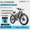 Bicicletă Electrică E-BYCCO EB7 Pro Motor Dublu 2000W 52V 23AH Roți Grase 26*4.0 Inch Bicicletă Electrică Off-road Frână Hidraulică Bicicletă Electrică