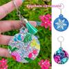Candy Chocolate Cake Tools Silicone Moulds Christmas Ball Mold Keychain Molds Jewelry Making Tool