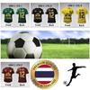 Thailandia CALCIO MAGLIA MAGLIETTA CASA FAN Stampa Girocollo Unisex Uomo Donna Asciugatura Rapida Manica Corta Uniforme Logo Elefante Sport