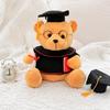 Urso de Pelúcia de Formatura, Animal de Pelúcia Macio, Ursinho Personalizado da Turma de 2026 com Robe Bordado, Lindo Presente de Formatura para Ela ou Ele