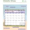 2026 Desk Calendar, 12 Months Standing Flip Calendar,JAN 2026 - DEC 2026, 10" x 8.3", Thick Paper, Strong Binding, Stand Up Calendar, with Memo Pages
