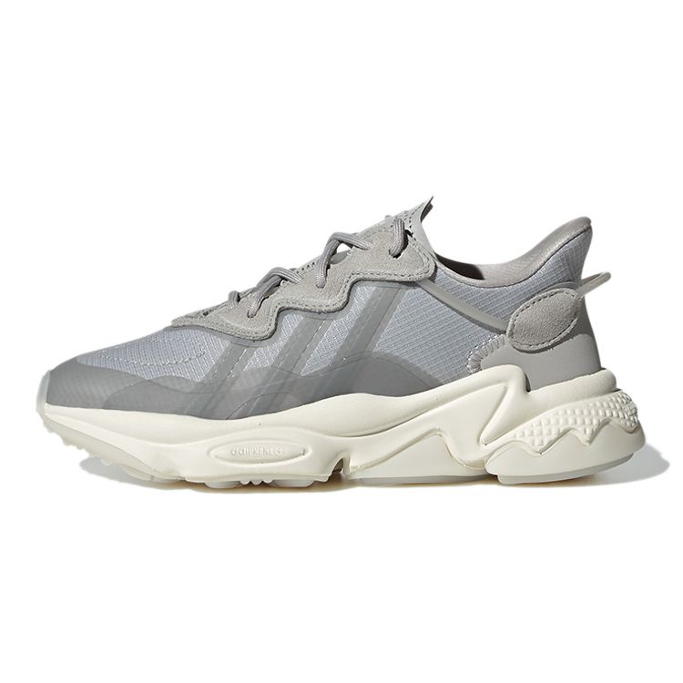 Adidas Originals Ozweego J Comfortable Durable Low-Top Sports Casual Shoes Kids Sneaker Gray H04130