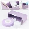 Eyelash Extension Tape Cutter, PE Non-woven Eyelash Extension Tape Storage Box, Divider, Enhancing Eyelash Extension Efficiency