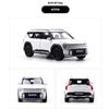 Welly 1:38 Kia EV9 Fullback, Blu/Bianco Diecast, MiniCar