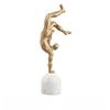 Inverted Figure Sculpture Desktop Decoration, Black Figure Metal Sculpture Decoration, Abstract Crafts, Modern Home Decoration