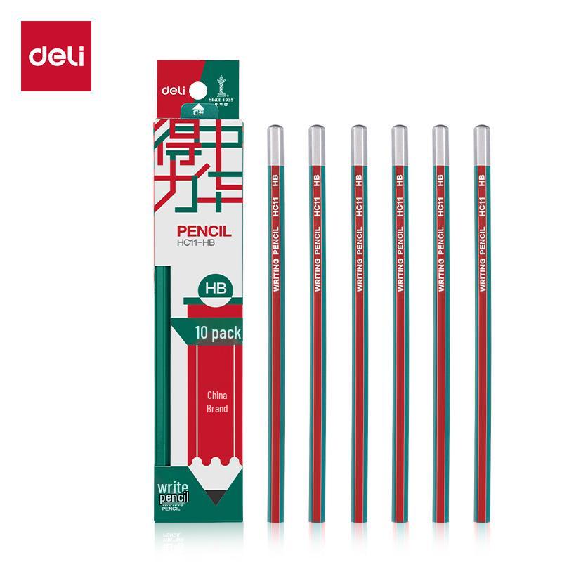 

Deli HC11 China Edition HB Pencil for Students: Hexagonal, Lead-Free, Ideal for Kindergarten Writing Practice Default