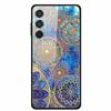 Glass Back Cover For Samsung Galaxy S24 FE Case S24FE Hard Tempered Glass Case For Samsung Galaxy M55 A16 Phone Case Soft Bumper