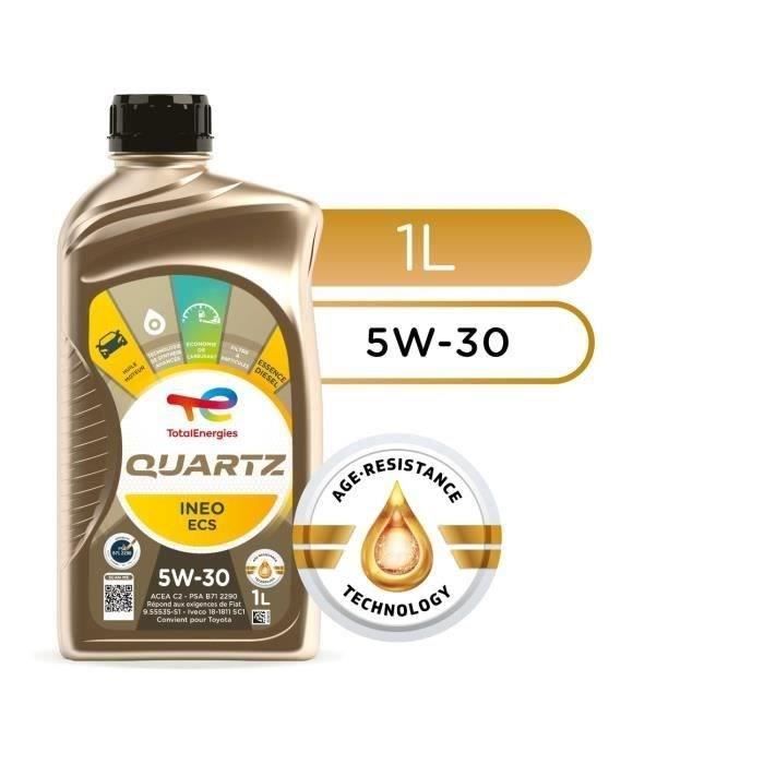 TOTALENERGIES Quartz Ineo ECS 5W30 - Óleo de motor - 1 L