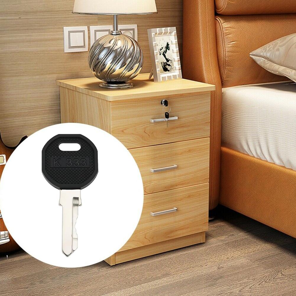 6pcs Cabinet Key Replacement For EK333 333 110811 1108U35 Compatible With For APC For Hoffman Lock Systems