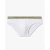 Emporio Armani Men S TOne On TOne Jacquard Logo Brief Set 2 Pack  0816111009   0