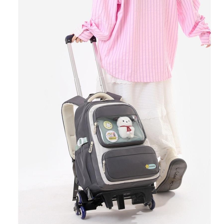 Rucsac școlar cu role cu șase roți, Troler, Rucsac pentru student ZRY5209