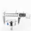 MAIRUIKESI Dry Pressure Gauge 50mm -1-0-600bar Back Connection With Flange 304 Stainless Steel Case for Water Gas Air Manometer