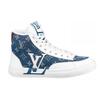 Charlie Ankle Sneakers 'White Denim Monogram' Women's 1A9S5G