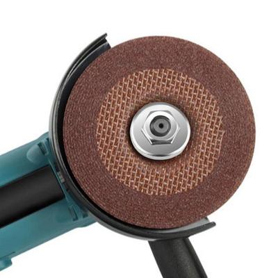 Sturdy Angle Grinder Pressure Plate Tough Locking Hexagon Flange Nut Quick Change Anti-wear Inner Outer Flange Nut Set