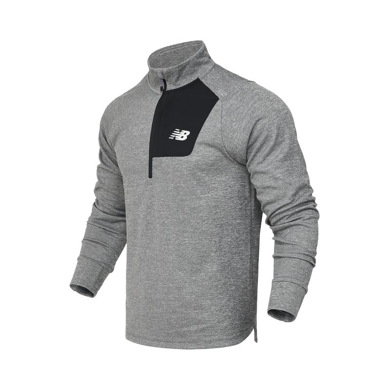 New Balance Sweatshirt Men s Gray MT23273-BK XXL