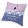 Mary Poppins Practically Perfect Square Pillowcase Polyester Linen Velvet Creative Zip Throw Pillow Case Home Cushion Cover