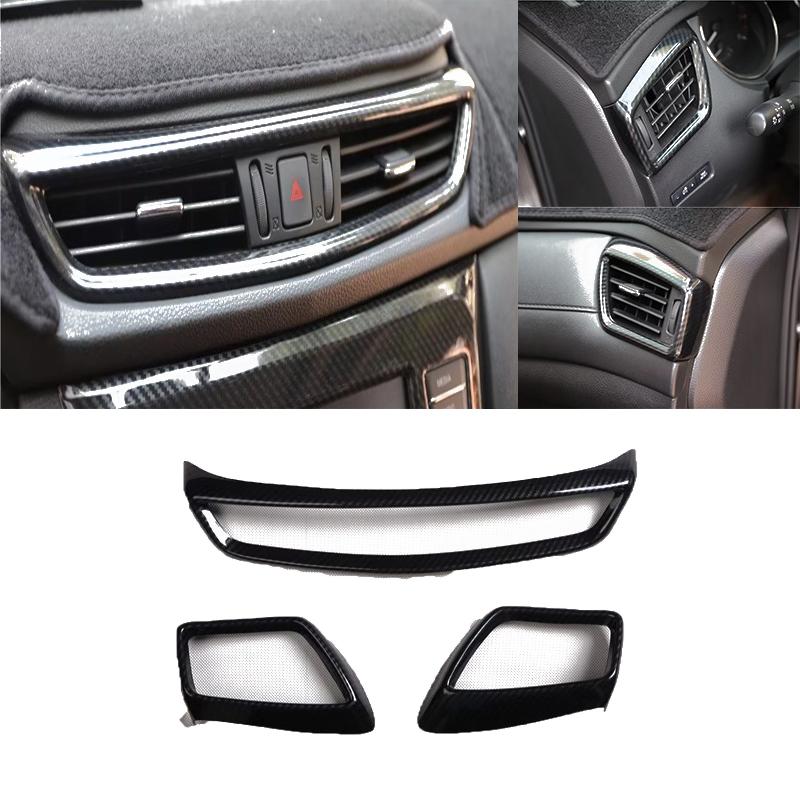 LHD RHD For Nissan X Trail T32 X-trail 2014- interior Accessories door armrest window  button switch gear shift panle cover
