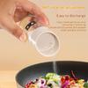1/4Pcs Kitchen Salt Bottle Plastic Sealed Moisture-Proof Seasoning Jar Outdoor Multi-Purpose Seasoning Box Rotating Lid