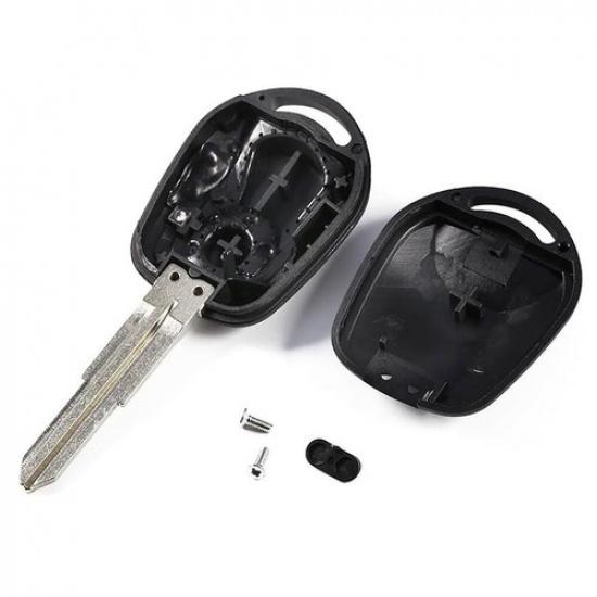 Remote Control Key Shell Housing 2 Button for Ssangyong Actyon