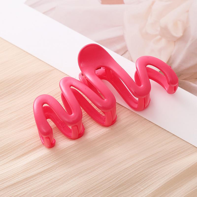 

Крем-волна акриловая заколка для волос в виде акулы - корейский дизайн, аксессуар для волос