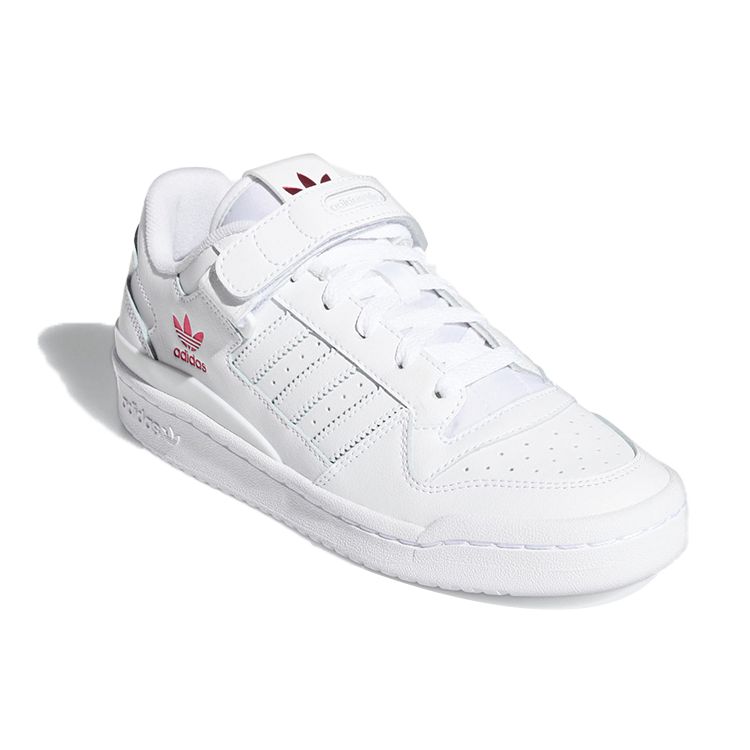 Adidas Forum Low White Shock Pink Women Sneakers Cloud-White G58001