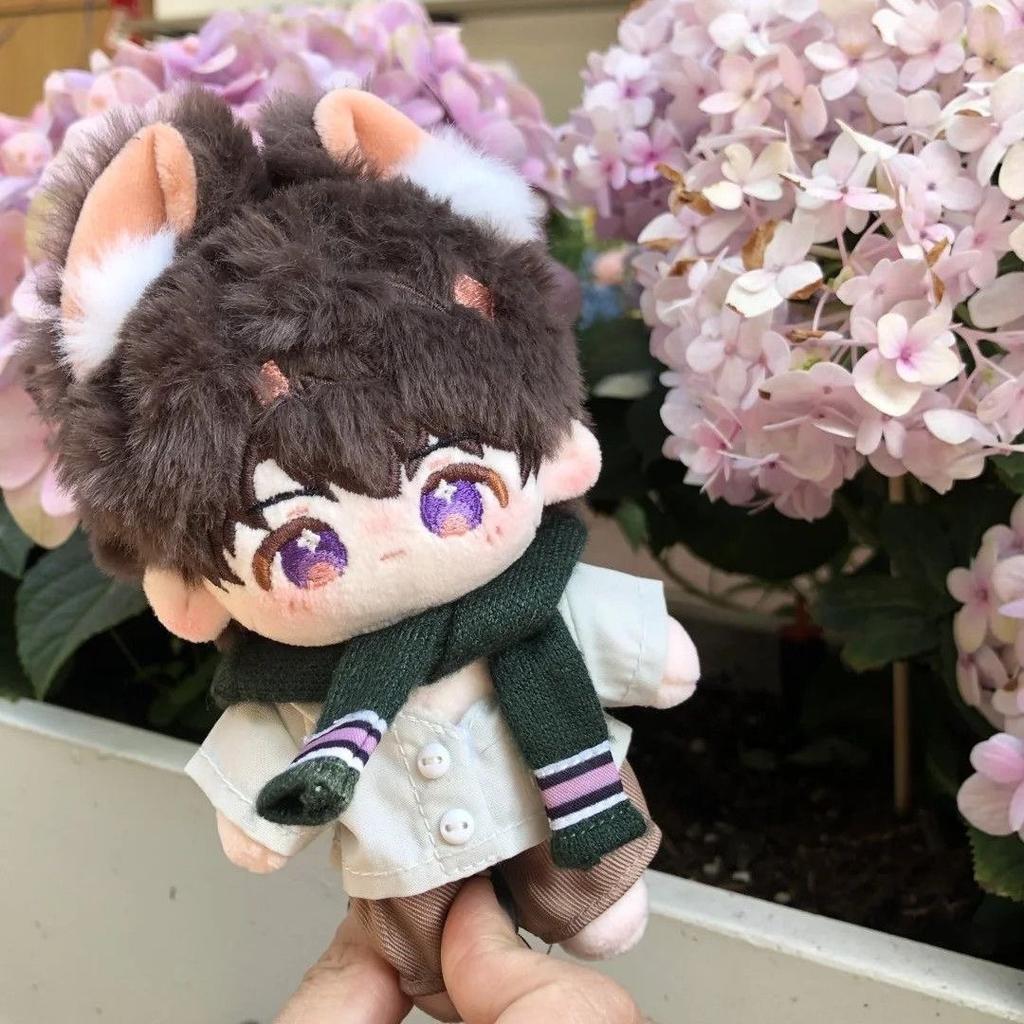 Love and Deepspace Caleb "Cosmic Charmer" 10cm Body Cotton Doll Keychain Cute Plush Pendant Toy