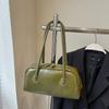 IELGY Retro Fashion Underarm Bag Trendy Bowling Bag Casual One Shoulder