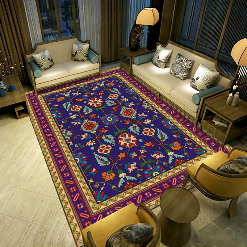 European Style Carpet Living Room Simple Coffee Table Sofa Bedroom Bedside Carpet Household Large Area Carpet